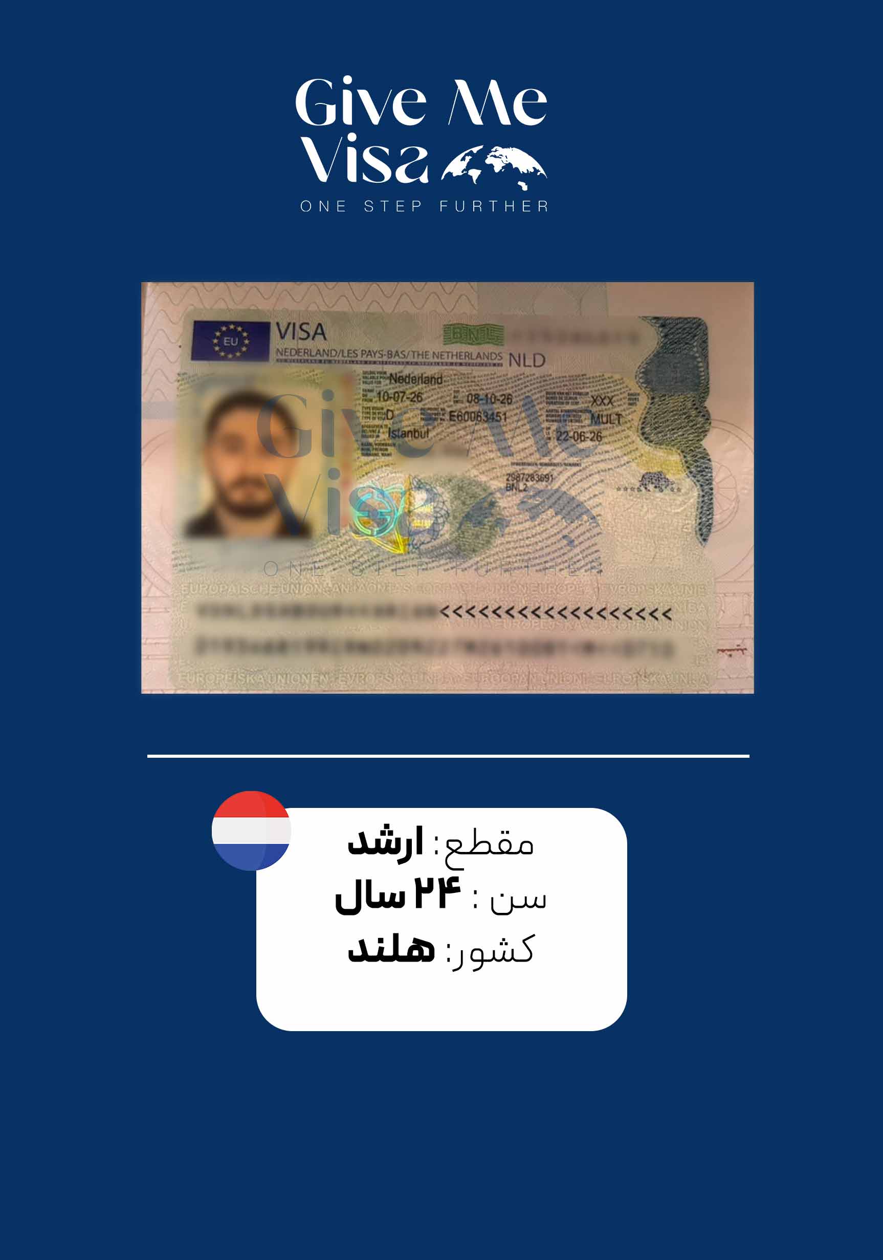 ویزای هلند